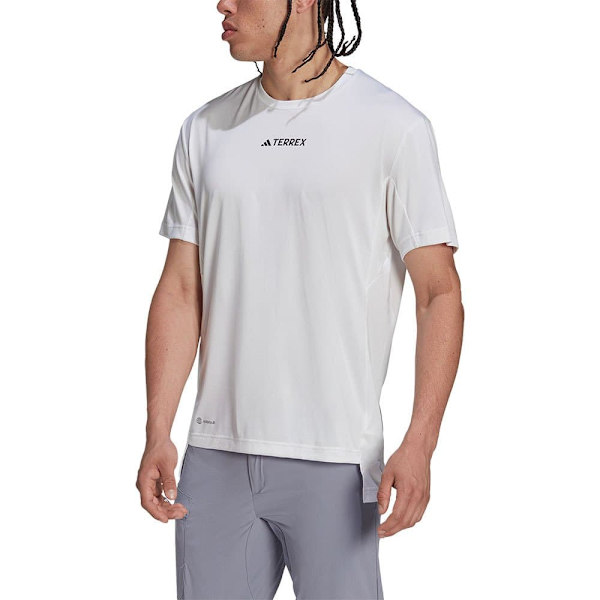 Adidas Kortärmad T-shirt Mt Vit S Man