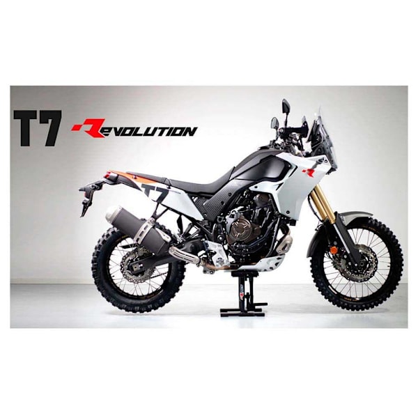 Rtech Takasivupaneelit T7 Revolution Yamaha Tenere 700 19-24 Punainen