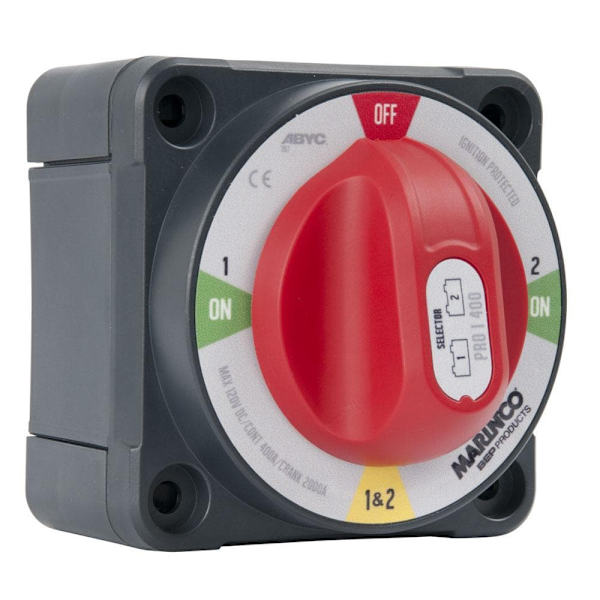 Bep Marine Batteriafbryder Pro Installer Grå Selector