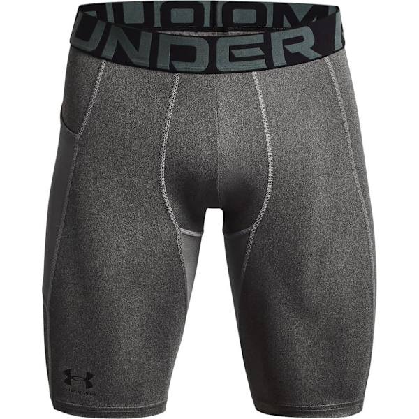 Under Armour Heatgear Compression Long Pohjakerroksen Shortsit Harmaa S / Regular Mies