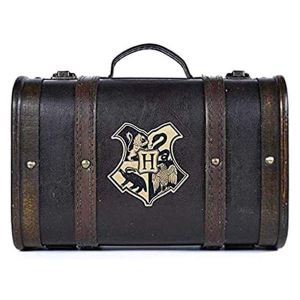 Pyramid Harry Potter-kuffert-replika Hogwarts Trouble Finds Me Brun