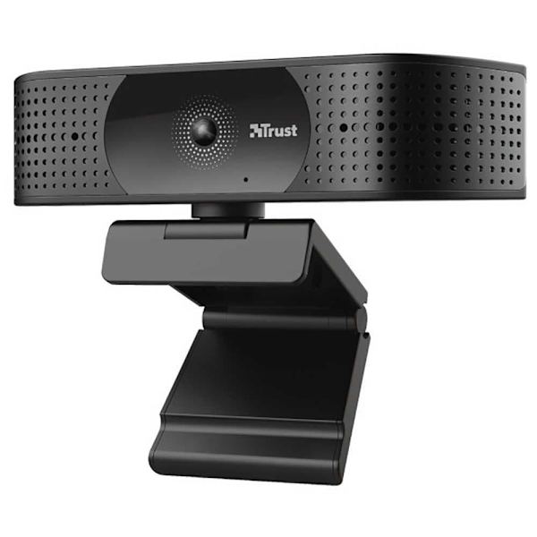 Trust Webbkamera Tw-350 4k Svart Svart