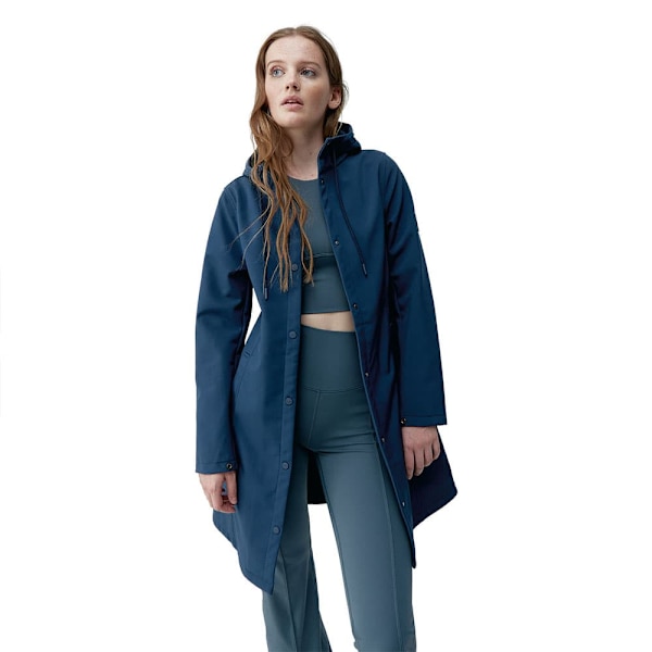 Born Living Yoga Trench Frakke Blå L Kvinde
