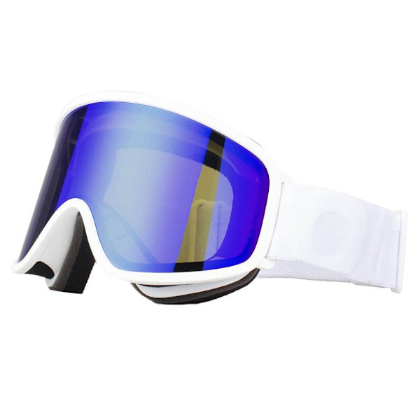 Out Of Skidglasögon Flat Vit Blue MCI/CAT2