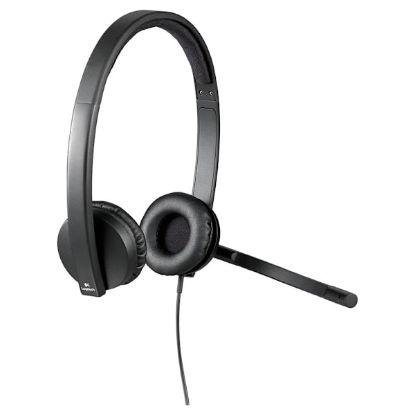 Logitech Hovedtelefoner H570e Stereo Sort