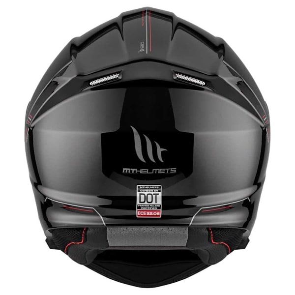 Mt Helmets Genesis Sv Modulær Hjelm Sort XL