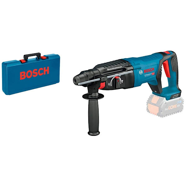 Bosch Professional Sladdlös Combi Med Fodral Gbh 18v-26d Blå,Svart