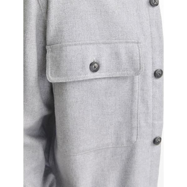 Jack & Jones Raymond Melange Solid Overtrøje Grå XL Mand