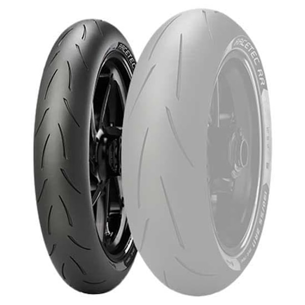 Metzeler Tien Eturengas Racetec Rr K2 (58w) Tl Hopeinen 120 / 70 / R17