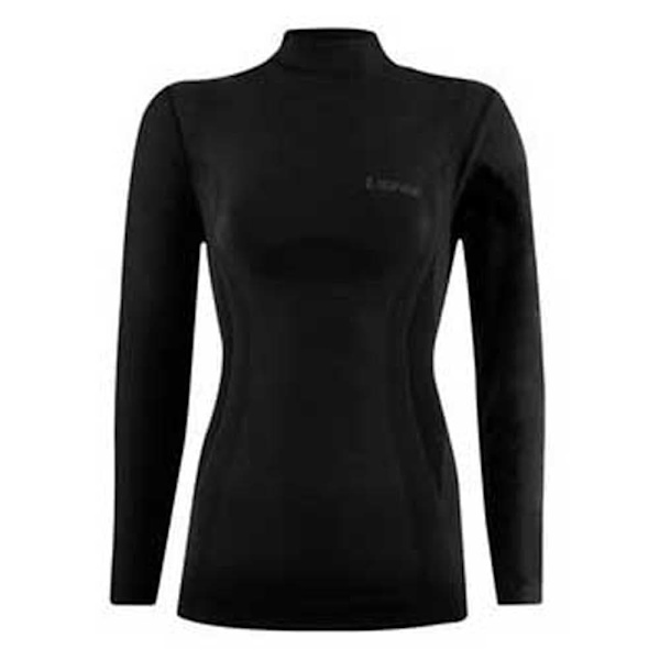 Lenz Merino 6.0 Langærmet Baselayer Sort L Kvinde