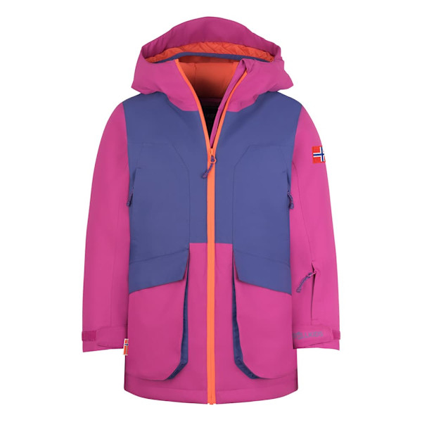 Trollkids Kongsberg Jacka Rosa 140 cm Pojke