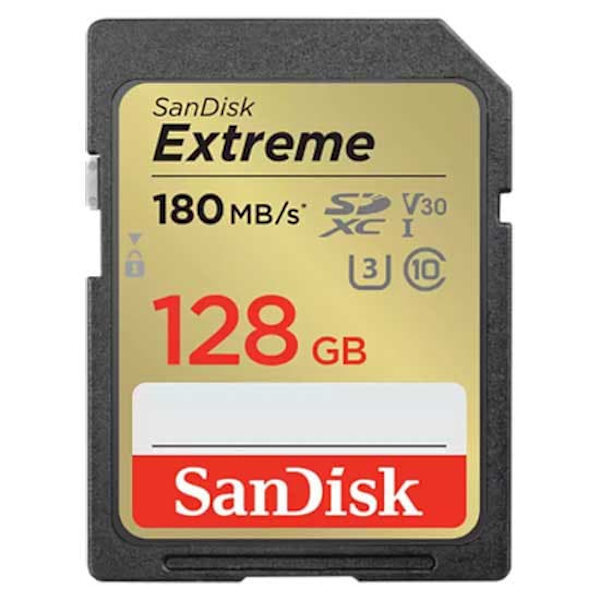 Sandisk Hukommelseskort Uhs-i C10 V30 U3 Sd Gylden