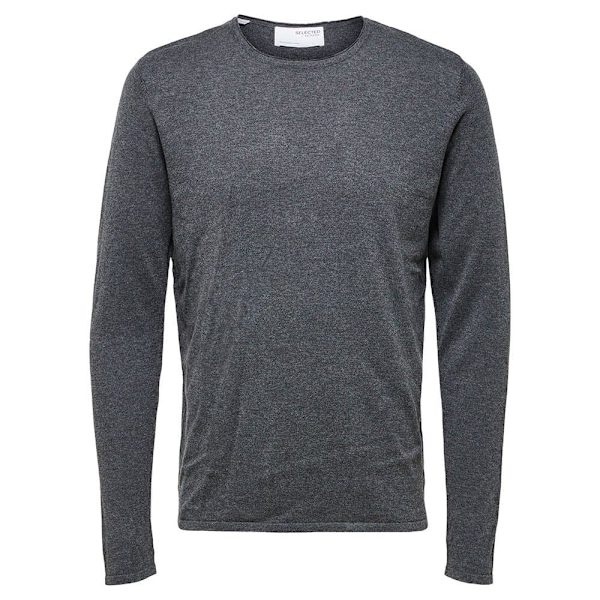 Selected Strik Sweater Rome Grå XL Mand