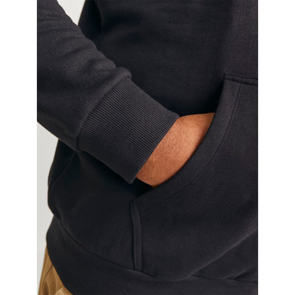 Jack & Jones Caleb Varsity Plus Hættetrøje Sort 4XL Mand