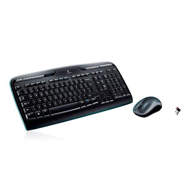 Logitech Langaton Näppäimistö Ja Hiiri Mk330 Musta US QWERTY