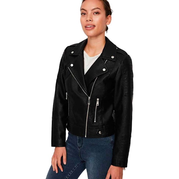 Vero Moda Jakke Kerri Ultra Coated Sort M Kvinde
