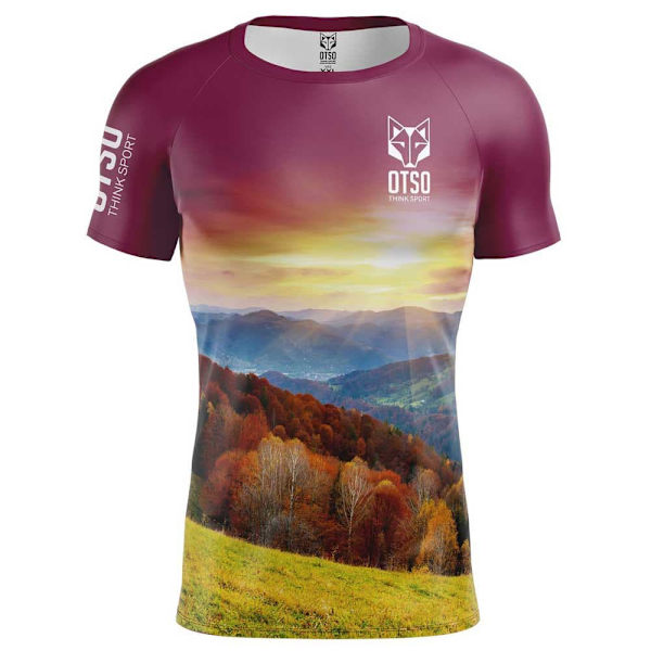 Otso Lyhythihainen T-shirt T-shirt Monivärinen S Mies