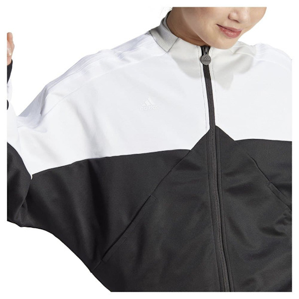 Adidas Jakke Tiro Hvid,Sort M Kvinde