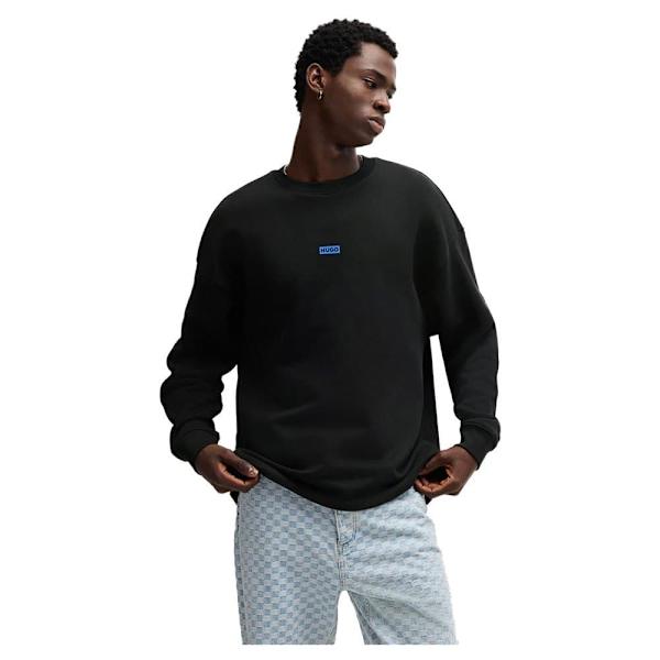Hugo Naviu 10257685 Blue Tröja Svart M Man