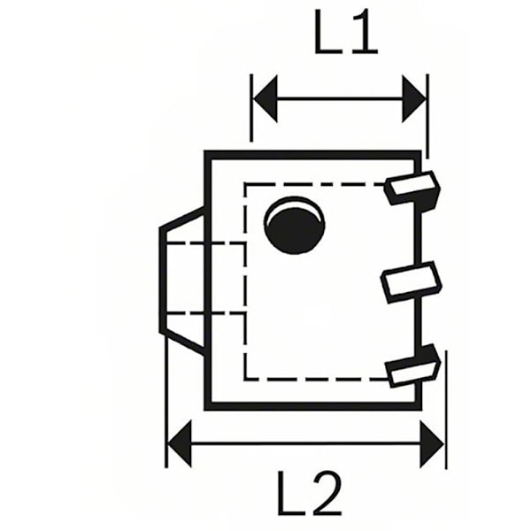Bosch Professional Hul Krone Plus-9 40x50x72-6 Søvfarvet