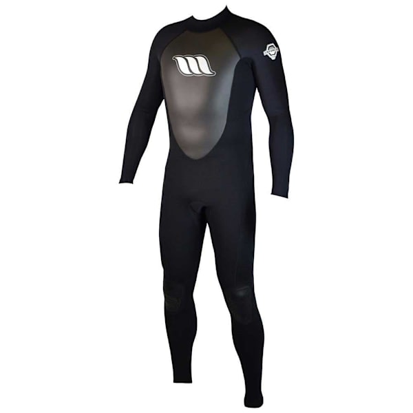 West Langærmet Neoprendragt Med Lynlås Bagpå Enforcer Gbs 5/4/3 Mm Sort 2XL