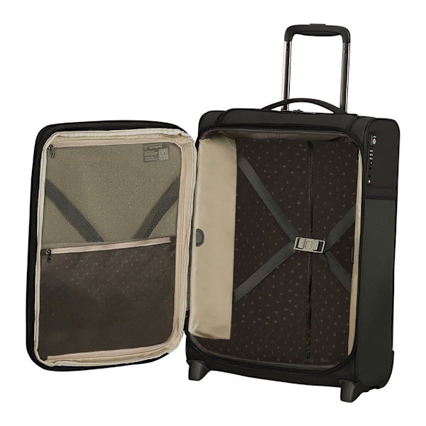 Samsonite Vaunu Airea Upright 55/20 Top Pocket 41-46l Musta