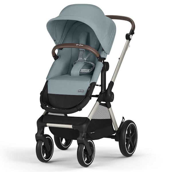 Cybex Eos Lux Lastenvaunut Hopeinen