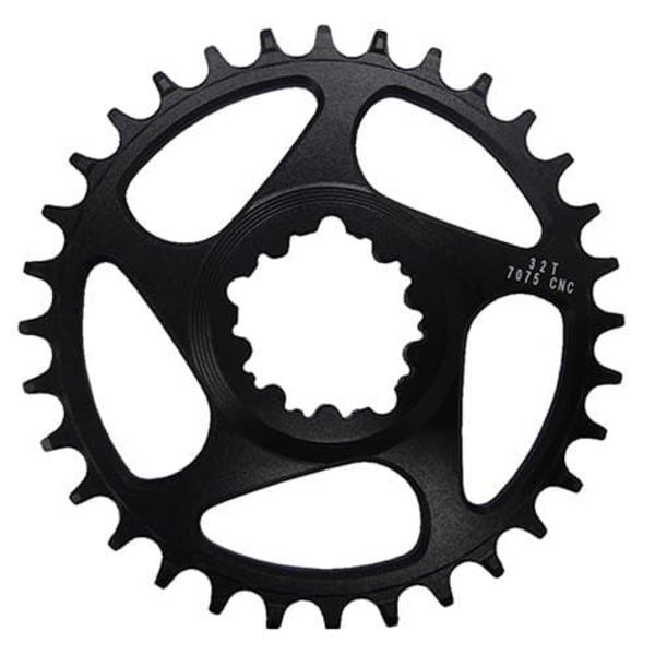 First Kæderring Direct Mount Round 3 Mm Offset Sort 34t