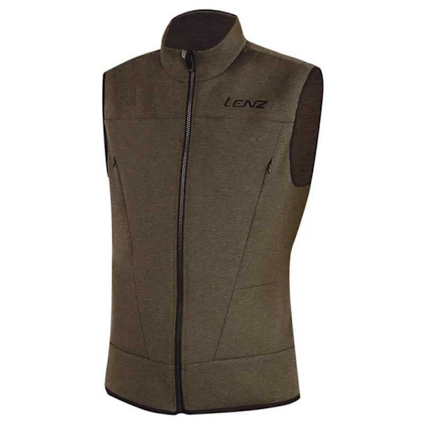Lenz Väst Heat 2.0+pair Of Heat Pad Brun S Man