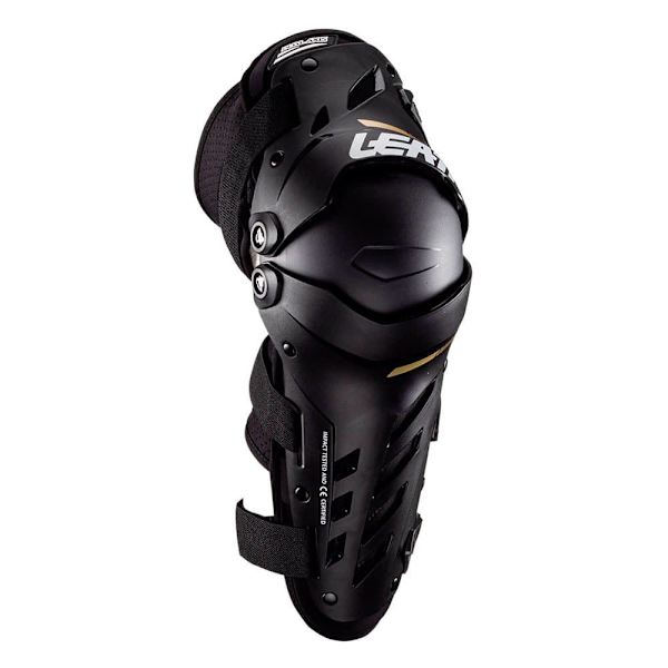 Leatt Dual Axis Junior Knæbeskyttere Sort