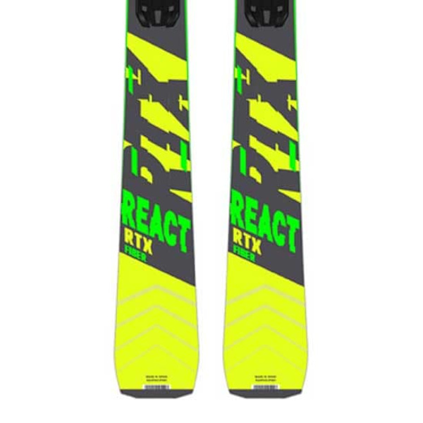 Rossignol React Rtx Xpress+xpress 10 Gw Alpint Skidpaket Gul 170