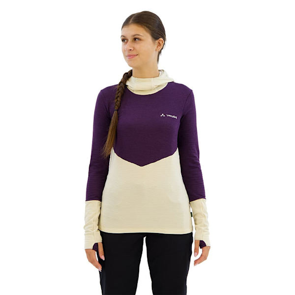Vaude Monviso Hættetrøje Beige,Lilla 36 Kvinde