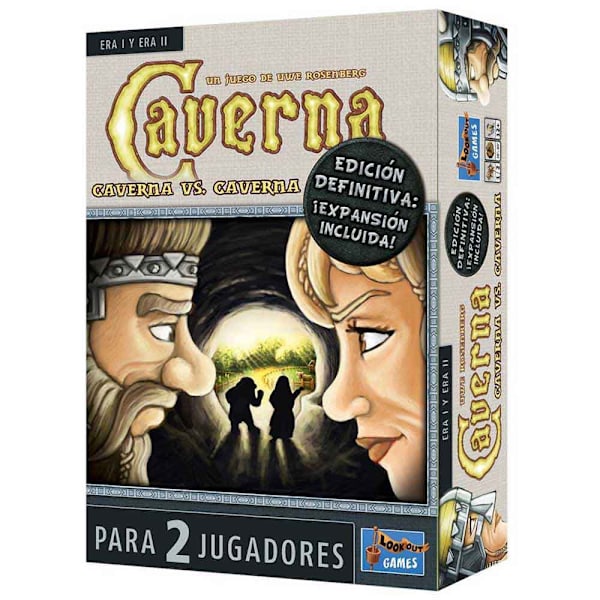 Asmodee Brädspel Caverna Vs Caverna Flerfärgad