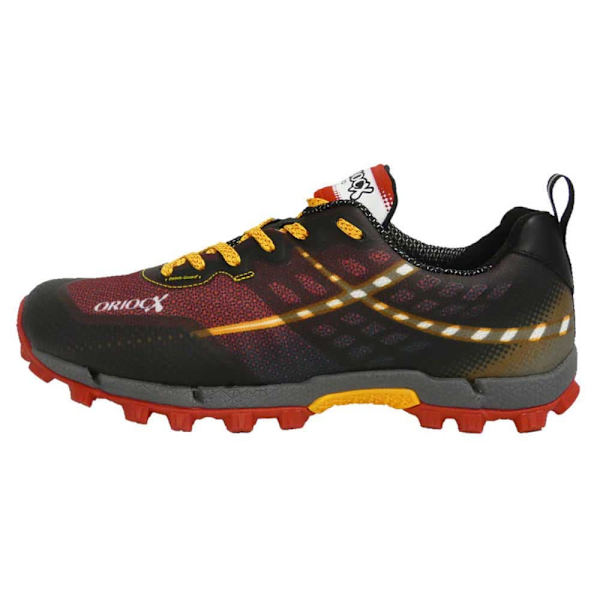 Oriocx Malmø Sko Trail Running Orange,Sort EU 42 Mand