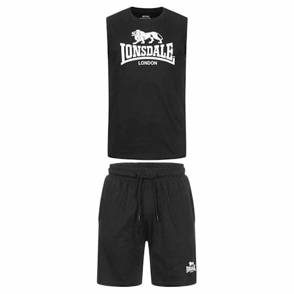 Lonsdale Træningsdragt Allanton Sort XL Mand