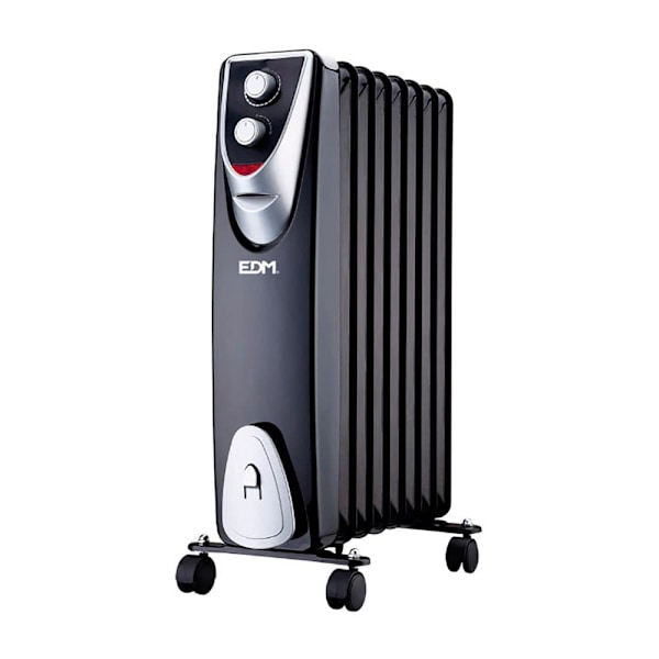 Edm Jäähdytin Black Edition Electric 1500w Hopeinen