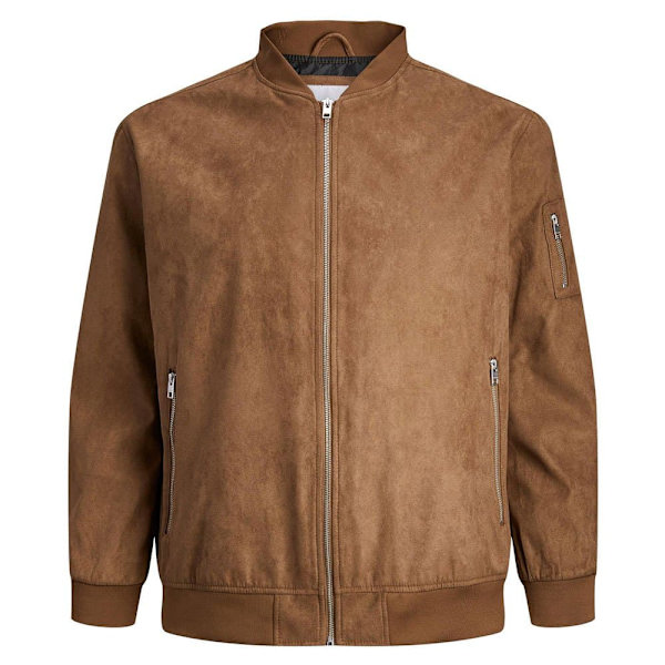 Jack & Jones Jakke Rocky Faux Suede Brun 4XL / Regular Mand