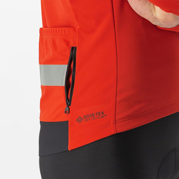 Castelli Takki Raddoppia 3 Punainen M Mies