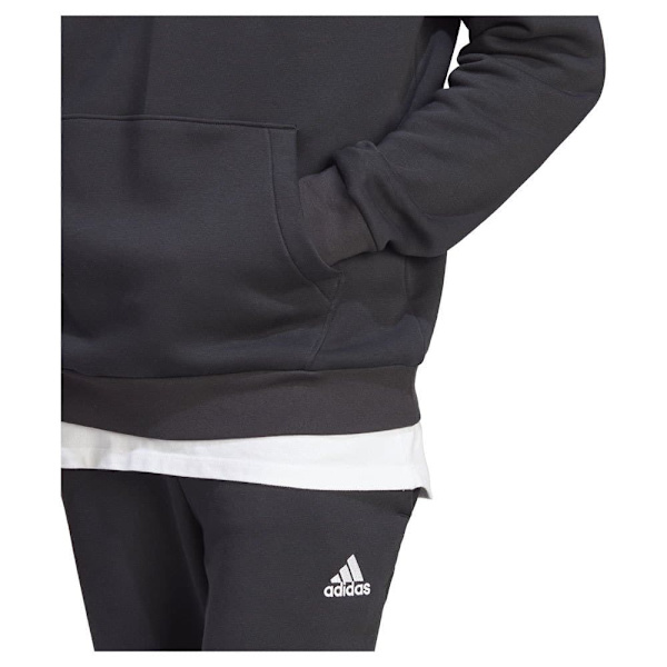 Adidas Hættetrøje Essentials Fleece Big Logo Sort S / Regular Mand