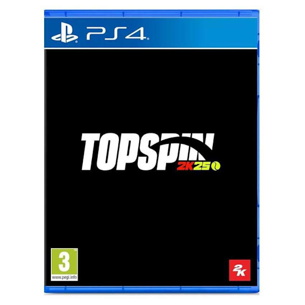 Take 2 Games Ps4 Top Spin 2k25