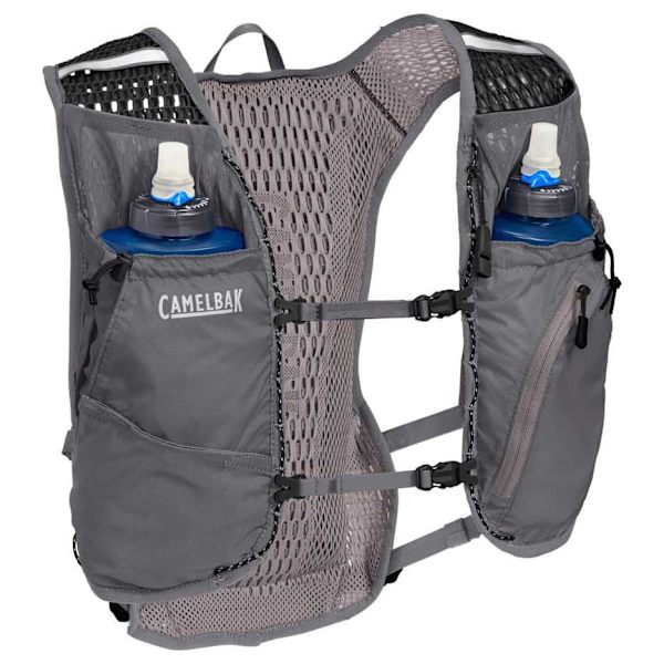 Camelbak Med Zephyr 10l 2 Snabbt Stuva Flaska Hydrering Väst Grå