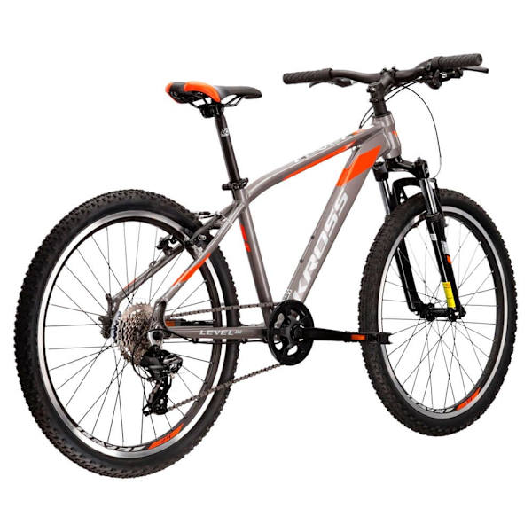 Kross Mtb-cykel Level 2.0 24´´ Tourney Grå  Pojke