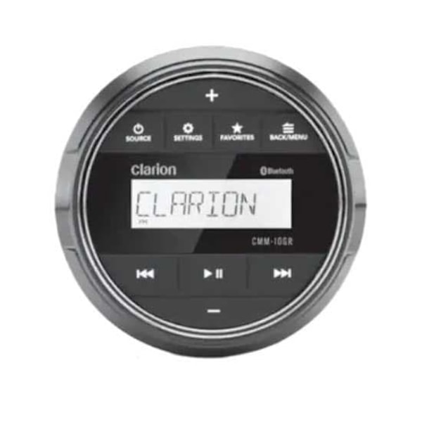 Clarion Marine Vis Cmm-lcd 10gr Kilde Enhed Sort