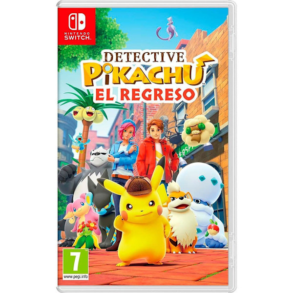 Nintendo Palautuspeli Switch Detective Pikachu Monivärinen PAL