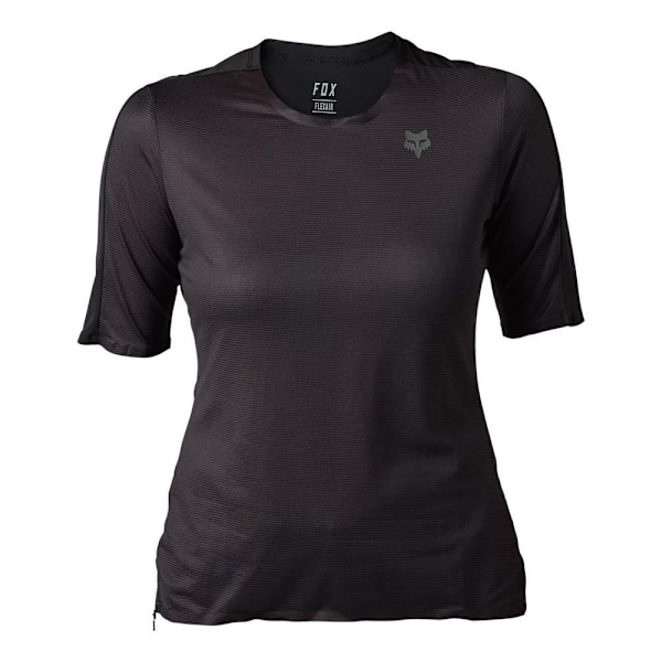 Fox Racing Mtb Flexair Ascent T-shirt Med Korta ärmar Svart XS Kvinna