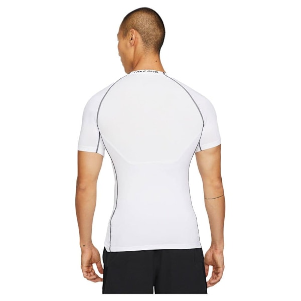 Nike Lyhythihainen T-paita Pro Dri Fit Valkoinen 2XL / Regular Mies