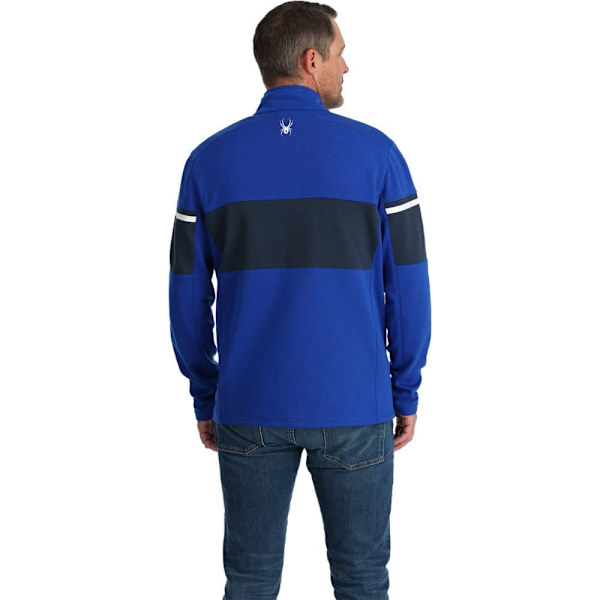 Spyder Full Dragkedja Fleece Speed Blå M Man