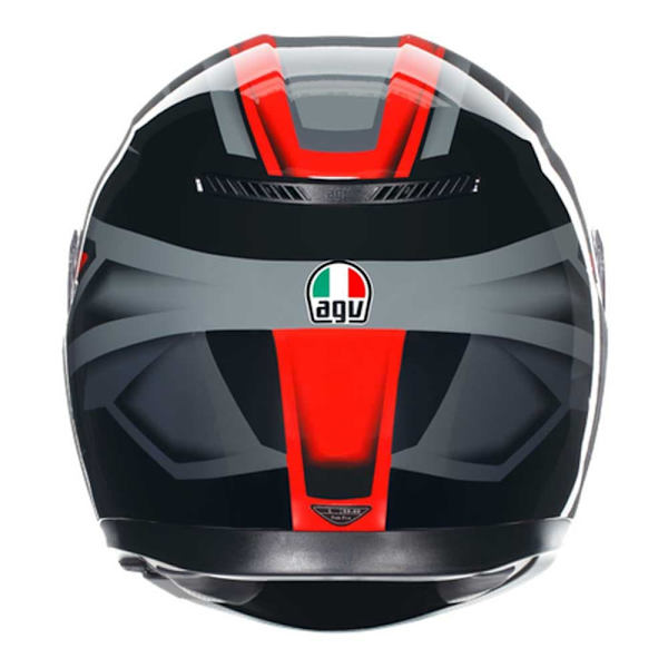 Agv Fullt Ansikte Hjälm K3 E2206 Mplk Svart L