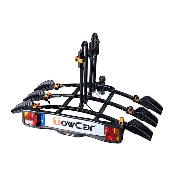 Towcar Funktioner Cykelstativ Med Bold B3 4 Sort 3 Bikes