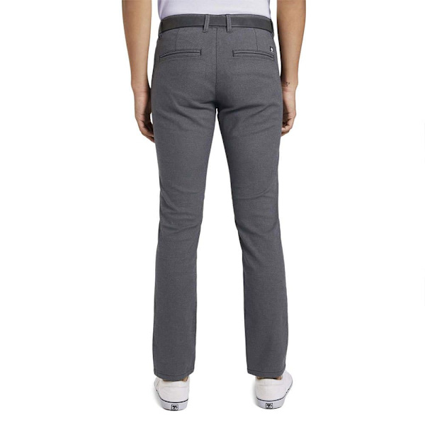 Tom Tailor Bukser Structured Straight Chino Grå 31 / 32 Mand